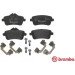 BREMBO Bremsklötze HA | MERCEDES GL-Klasse (X166) | P 50 101 BREMBO Bremsklötze HA | MERCEDES GL-Klasse (X166) | P 50 101