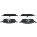 Bremsklötze | AUDI,SEAT,SKODA,VW | 0 986 424 364