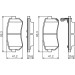 Bremsbelag | HYUNDAI i20 08 | 0 986 495 354 Bremsbelag | HYUNDAI i20 08 | 0 986 495 354