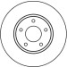 Bremsscheibe Jaguar P. Xj8/Xk | DF4095 Bremsscheibe Jaguar P. Xj8/Xk | DF4095