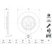 Bremsscheibe | BMW 5,7,8,X4,5,6,7 15 | 0 986 479 G99 Bremsscheibe | BMW 5,7,8,X4,5,6,7 15 | 0 986 479 G99