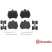 BREMBO Bremsklötze VA | ROVER Mini 92 | P 52 002