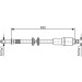Bremsschlauch | MERCEDES V,Vito,Sprinter 96 | 1987481005 Bremsschlauch | MERCEDES V,Vito,Sprinter 96 | 1987481005