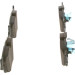 Bremsklötze | CITROEN Berlingo, C4, C5 18 | 0 986 424 860 Bremsklötze | CITROEN Berlingo, C4, C5 18 | 0 986 424 860