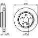 Bremsscheibe HA | MERCEDES W202 | 0 986 479 133