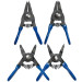 SW-Stahl Seegerzangensatz Mini 4 tlg | 75 mm | 41470L SW-Stahl Seegerzangensatz Mini 4 tlg | 75 mm | 41470L