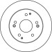 Bremsscheibe Honda T. Civic | DF6026