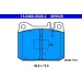 Bremsbelagsatz Db P. W114/W115/W116/W123 69-81 | 13.0460-9028.2 Bremsbelagsatz Db P. W114/W115/W116/W123 69-81 | 13.0460-9028.2