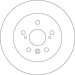 82 482 164 Bremsscheibe HA | TOYOTA Camry 11 | DF6760 82 482 164 Bremsscheibe HA | TOYOTA Camry 11 | DF6760