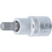 BGS Bit-Einsatz | Antrieb Innenvierkant 12,5 mm (1/2"""") | Innenvielzahn (für XZN) M9 | 4349 BGS Bit-Einsatz | Antrieb Innenvierkant 12,5 mm (1/2"""") | Innenvielzahn (für XZN) M9 | 4349
