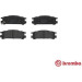 BREMBO Bremsklötze HA | SUBARU Impreza, Legacy 92-03 | P 78 005 BREMBO Bremsklötze HA | SUBARU Impreza, Legacy 92-03 | P 78 005
