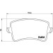 BREMBO Bremsklötze Xtra HA | AUDI A4, A5, Q5 07-17 | P 85 100X BREMBO Bremsklötze Xtra HA | AUDI A4, A5, Q5 07-17 | P 85 100X