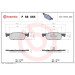 BREMBO Bremsklötze Xtra VA | RENAULT Clio, Logan 12 | P 68 065X BREMBO Bremsklötze Xtra VA | RENAULT Clio, Logan 12 | P 68 065X