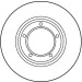 Bremsscheibe Land Rover P. Defen/Disc 298X14 | DF1833 Bremsscheibe Land Rover P. Defen/Disc 298X14 | DF1833