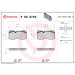 BREMBO Bremsklötze Xtra VA MERCEDES E, S-Klasse 02-13 XTRA LINE P 50 074X