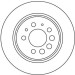 TRW Bremsscheibe | DF1674