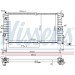 Wasserkühler PKW | OPEL Meriva 05/03-05/10 | 63092