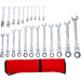 BGS Ratschenring-Maulschlüssel-Satz | flexible Köpfe | SW 6 - 32 mm | 22-tlg | 30011 BGS Ratschenring-Maulschlüssel-Satz | flexible Köpfe | SW 6 - 32 mm | 22-tlg | 30011