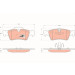Bremsklötze HA | MERCEDES W164,W251,X164 05 | GDB1643 Bremsklötze HA | MERCEDES W164,W251,X164 05 | GDB1643