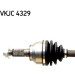 Antriebswelle | VKJC 4329 Antriebswelle | VKJC 4329