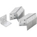BGS Winkelverbinder 40 x 40 x 40 x 2 mm Spar-Pack 50 Stück BGS Do it yourself 80934-50