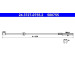 Seilzug, Feststellbremse | 24.3727-0755.2 Seilzug, Feststellbremse | 24.3727-0755.2