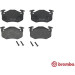 BREMBO Bremsklötze HA | RENAULT Clio/19 90 | P 68 018 BREMBO Bremsklötze HA | RENAULT Clio/19 90 | P 68 018
