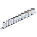 BGS Steckschlüssel-Einsatz-Satz, Sechskant | Antrieb Innenvierkant 10 mm (3/8"""") | SW 5/16"""" - 7/8"""" | 11-tlg | 9110 BGS Steckschlüssel-Einsatz-Satz, Sechskant | Antrieb Innenvierkant 10 mm (3/8"""") | SW 5/16"""" - 7/8"""" | 11-tlg | 9110