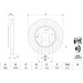 Bremsscheibe VA | MERCEDES W202,W203,W210,R170 95 | 0 986 478 624 Bremsscheibe VA | MERCEDES W202,W203,W210,R170 95 | 0 986 478 624