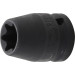 BGS Kraft-Steckschlüssel-Einsatz E-Profil | Antrieb Innenvierkant 12,5 mm (1/2"""") | SW E20 | 9779-20