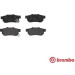 BREMBO Bremsklötze HA | HONDA Civic, Jazz 91-18 | P 28 025 BREMBO Bremsklötze HA | HONDA Civic, Jazz 91-18 | P 28 025