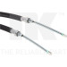 Seilzug, Feststellbremse Ford T. Escort 95-00 Le/Pr Kpl | 9025106 Seilzug, Feststellbremse Ford T. Escort 95-00 Le/Pr Kpl | 9025106