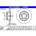 Bremsscheibe Audi T. A6 1.8-3.0 Quattro 97-05 | 24.0110-0259.1 Bremsscheibe Audi T. A6 1.8-3.0 Quattro 97-05 | 24.0110-0259.1