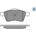 Bremsbelagsatz Vw P. T4 96- Ko A 15 | 025 218 8319/PD Bremsbelagsatz Vw P. T4 96- Ko A 15 | 025 218 8319/PD