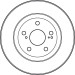 Bremsscheibe Toyota P. Rav-4 06 TRW SINGLE DF4828S