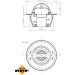 Thermostat, Kühlmittel | 725151 Thermostat, Kühlmittel | 725151