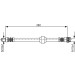 Bremsschlauch HA | RENAULT Trafic 80 | 1987476700 Bremsschlauch HA | RENAULT Trafic 80 | 1987476700