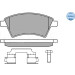 Bremsbelagsatz Fiat P. Sedici 06-/Suzuki Sx4 06- Mit Sensor | 025 243 9116/W Bremsbelagsatz Fiat P. Sedici 06-/Suzuki Sx4 06- Mit Sensor | 025 243 9116/W