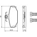 Bremsklötze | VOLVO 960,V70,S90,V90,850,780 | 0 986 460 995 Bremsklötze | VOLVO 960,V70,S90,V90,850,780 | 0 986 460 995