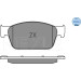 Bremsbelagsatz Vw P. T5 03- Mit Sensor | 025 246 2318/W Bremsbelagsatz Vw P. T5 03- Mit Sensor | 025 246 2318/W