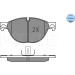 Bremsbelagsatz Bmw P. F01/F02/F10 525-550 | 252504519 Bremsbelagsatz Bmw P. F01/F02/F10 525-550 | 252504519