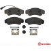 BREMBO Bremsklötze VA | CITROEN Jumper PEUGEOT Boxer 94-05 | P 23 092 BREMBO Bremsklötze VA | CITROEN Jumper PEUGEOT Boxer 94-05 | P 23 092