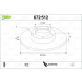 VALEO Bremsscheibe | 672512 VALEO Bremsscheibe | 672512