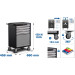 BGS Werkstattwagen | 4 Schubladen, 1 Klappfach | leer | 6070 BGS Werkstattwagen | 4 Schubladen, 1 Klappfach | leer | 6070