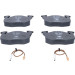 Bremsbelagsatz Renault P. Clio/Espace/Rapid 84-98 | 13.0460-3911.2