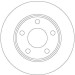 Bremsscheibe Vw T. A6 1.8-3.0 | DF4126 Bremsscheibe Vw T. A6 1.8-3.0 | DF4126