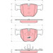 Bremsklötze VA | LAND ROVER Range Rover 02 | GDB1526 Bremsklötze VA | LAND ROVER Range Rover 02 | GDB1526
