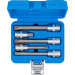 BGS Bit-Einsatz-Satz | Antrieb Innenvierkant 12,5 mm (1/2"""") | Innenvielzahn (für XZN) | 5-tlg | 8449 BGS Bit-Einsatz-Satz | Antrieb Innenvierkant 12,5 mm (1/2"""") | Innenvielzahn (für XZN) | 5-tlg | 8449