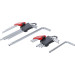 BGS Winkelschlüssel-Satz lang T-Profil (für Torx) T10 - T50 / Innensechskant 1,5 - 10 mm 18-tlg BGS Do it yourself 822