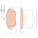 Bremsklötze VA | CITROEN C5,C6,407 05 | GDB1663 Bremsklötze VA | CITROEN C5,C6,407 05 | GDB1663